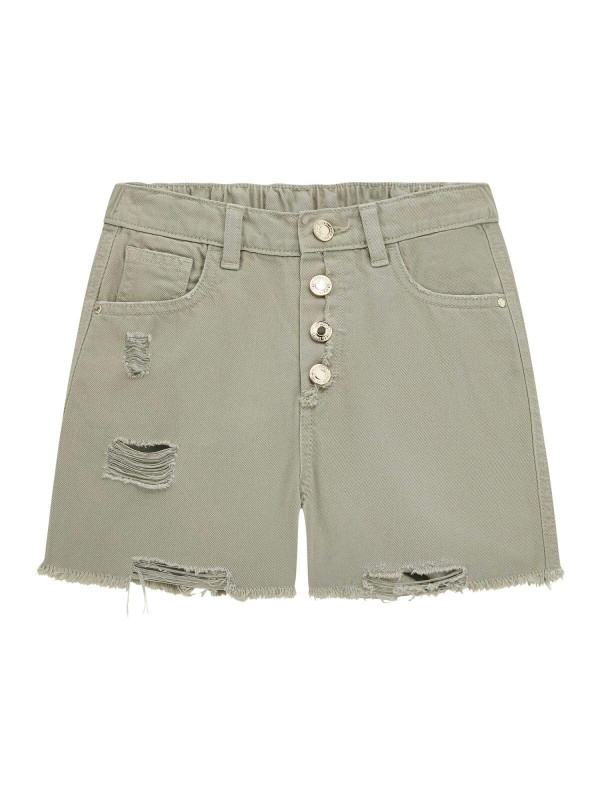 Guess τζιν σορτς κορίτσι J5GD29WH6L0-G8CR λαδί Guess τζιν σορτς κορίτσι J5GD29WH6L0-G8CR λαδί