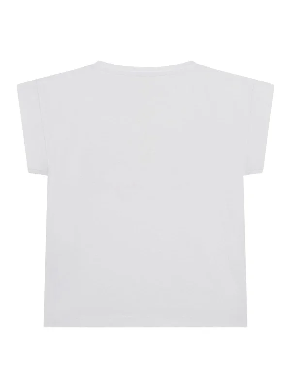Guess κοντομάνικο T-shirt κορίτσι J5GI14K6YW4-G011 λευκό Guess κοντομάνικο T-shirt κορίτσι J5GI14K6YW4-G011 λευκό