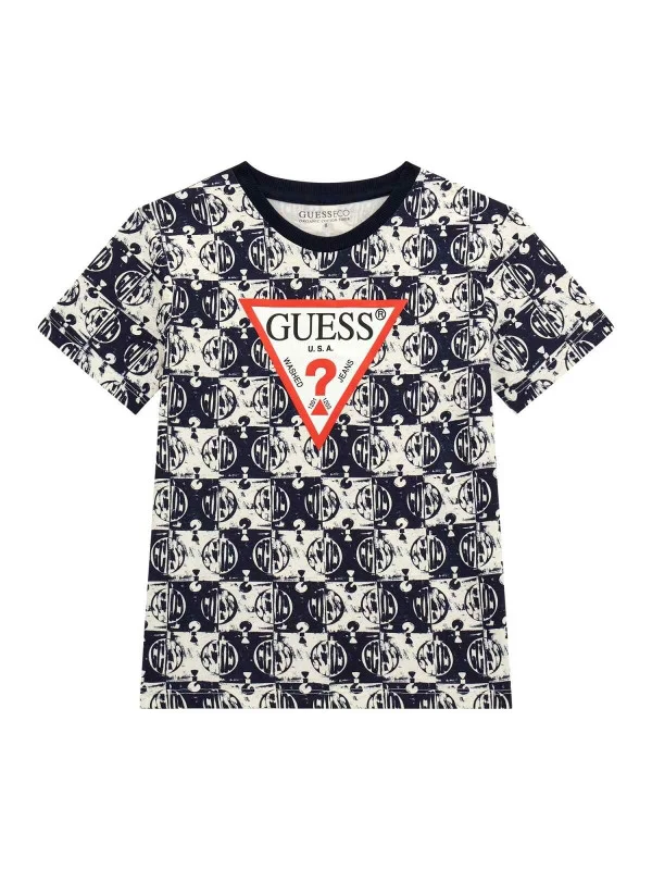 Guess κοντομάνικο t-shirt αγόρι L5GI03K8HM4-P71M λευκό Guess κοντομάνικο t-shirt αγόρι L5GI03K8HM4-P71M λευκό