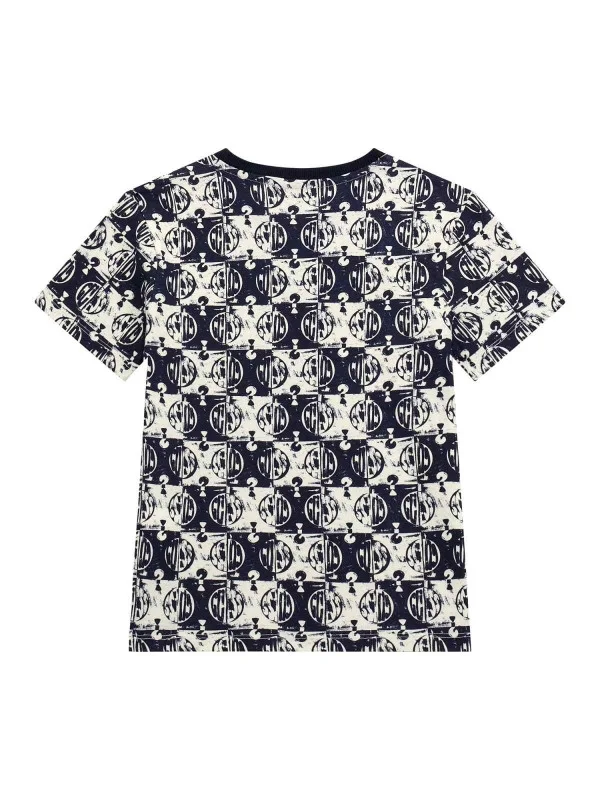 Guess κοντομάνικο t-shirt αγόρι L5GI03K8HM4-P71M λευκό Guess κοντομάνικο t-shirt αγόρι L5GI03K8HM4-P71M λευκό
