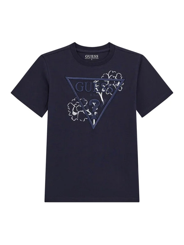 Guess κοντομάνικο t-shirt αγόρι L5GI09K8HM4-G7V2 μπλε Guess κοντομάνικο t-shirt αγόρι L5GI09K8HM4-G7V2 μπλε