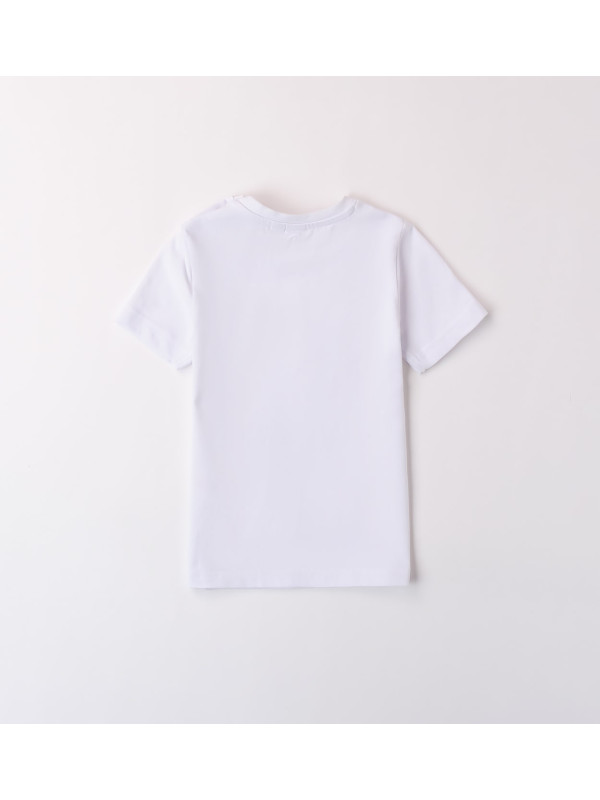 IDO κοντομάνικο T-shirt αγόρι 4Β258-0113 λευκό IDO κοντομάνικο T-shirt αγόρι 4Β258-0113 λευκό