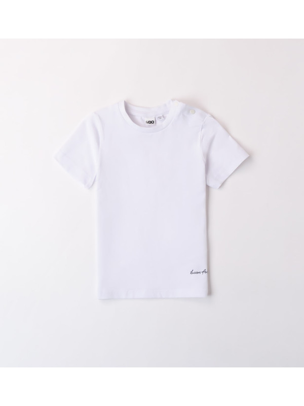 IDO κοντομάνικο T-shirt αγόρι 4Β258-0113 λευκό IDO κοντομάνικο T-shirt αγόρι 4Β258-0113 λευκό