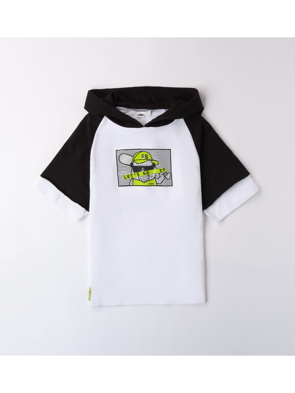 IDO κοντομάνικο t-shirt αγόρι 4B611-0113 λευκό IDO κοντομάνικο t-shirt αγόρι 4B611-0113 λευκό