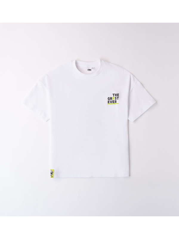 IDO κοντομάνικο T-shirt αγόρι 4Β612-0113 λευκό IDO κοντομάνικο T-shirt αγόρι 4Β612-0113 λευκό