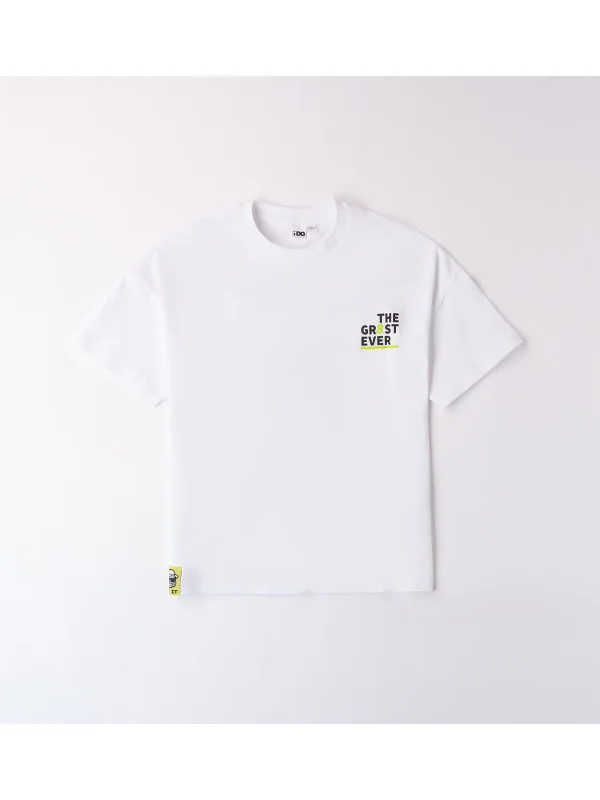 IDO κοντομάνικο T-shirt αγόρι 4Β612-0113 λευκό