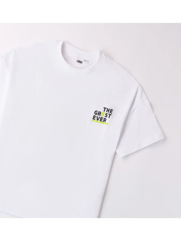 IDO κοντομάνικο T-shirt αγόρι 4Β612-0113 λευκό