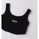 IDO crop top κορίτσι 4B688-0658 μαύρο