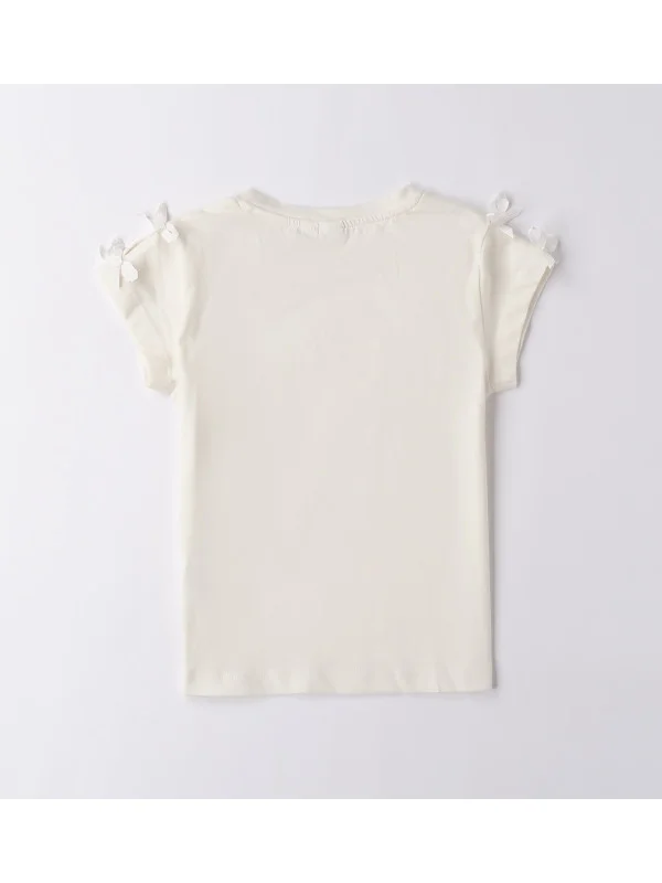 IDO κοντομάνικο t-shirt κορίτσι 4B728-0112 λευκό IDO κοντομάνικο t-shirt κορίτσι 4B728-0112 λευκό
