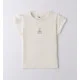 IDO κοντομάνικο t-shirt κορίτσι 4B728-0112 λευκό IDO κοντομάνικο t-shirt κορίτσι 4B728-0112 λευκό