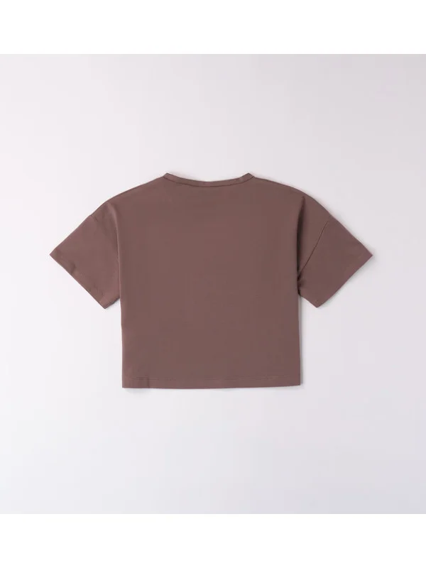 IDO κοντομάνικο T-shirt κορίτσι 4B705-0641 καφέ IDO κοντομάνικο T-shirt κορίτσι 4B705-0641 καφέ
