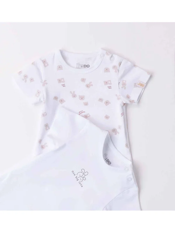 IDO σετ ζιπουνάκια unisex 4B929-0113 εκρού IDO σετ ζιπουνάκια unisex 4B929-0113 εκρού