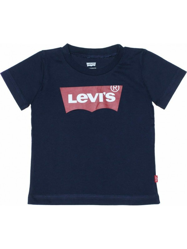 LEVI'S βρεφικό κοντομάνικο t-shirt αγόρι 6E8157-U09 μπλε LEVI'S βρεφικό κοντομάνικο t-shirt αγόρι 6E8157-U09 μπλε