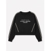 Losan φούτερ μπλούζα κορίτσι L26WG0511-Black μαύρο