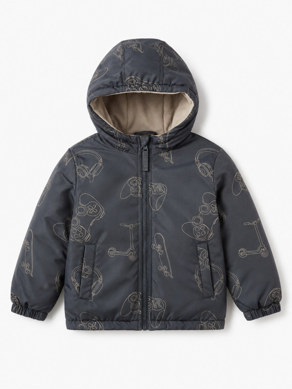 Losan παιδικό μπουφάν αγόρι L26WKB0601-Dark Grey