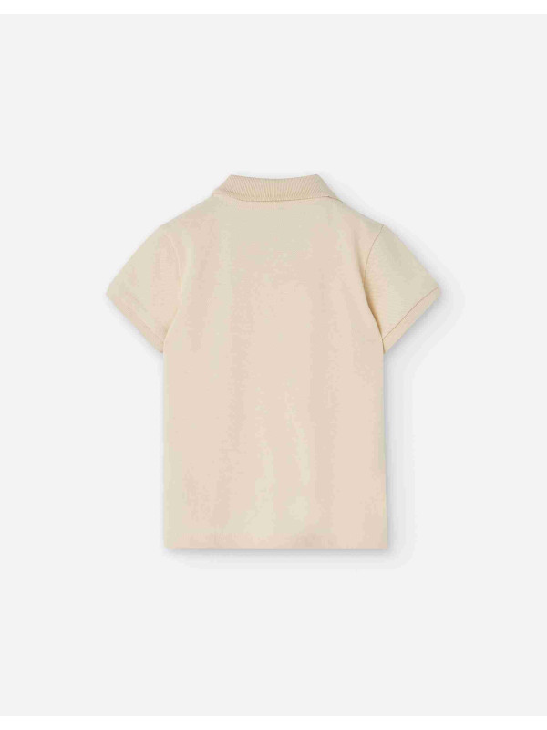 Losan βρεφικό κοντομάνικο polo αγόρι LBBAP0301_25002-White εκρού