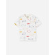 Losan κοντομάνικο t-shirt αγόρι LBBAP0303_25003-Ecru εκρού