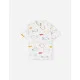 Losan κοντομάνικο t-shirt αγόρι LBBAP0303_25003-Ecru εκρού