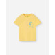 Losan κοντομάνικο T-shirt αγόρι LBBAP0303_25022-Light Yellow κίτρινο