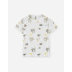 Losan κοντομάνικο T-shirt αγόρι LBBAP0303_25023-Ecru λευκό
