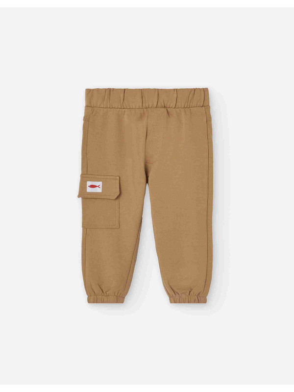 Losan φούτερ παντελόνι αγόρι LBBAP0401_25002-Dark beige μπεζ