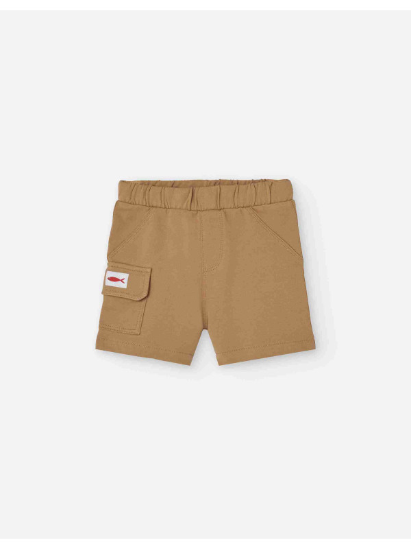 Losan σορτς αγόρι LBBAP0402_25002-Dark beige μπεζ