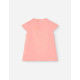Losan βρεφικό κοντομάνικο T-shirt κορίτσι LBGAP0303_25009-Pastel Salmon σομόν