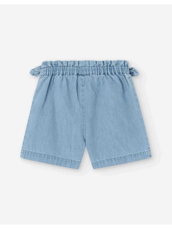 Losan βρεφικό σορτς κορίτσι LBGAP0402_25006-Blue μπλε