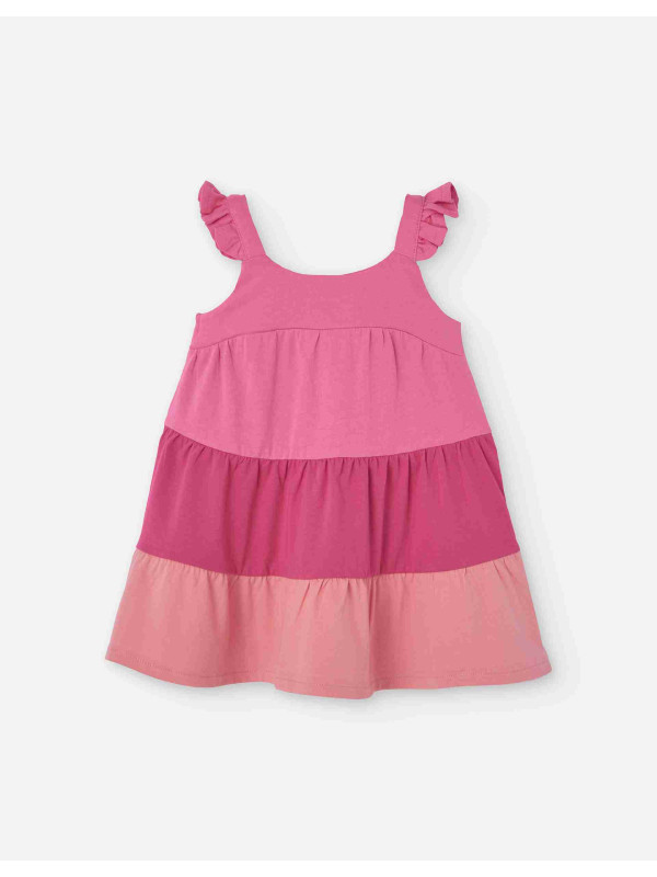 Losan βρεφικό αμάνικο φόρεμα LBGAP0501_25002-Fuchsia φούξια