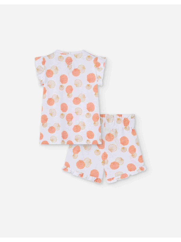 Losan βρεφικό σετ κορίτσι LBGAP0602_25002-Pastel Salmon σομόν
