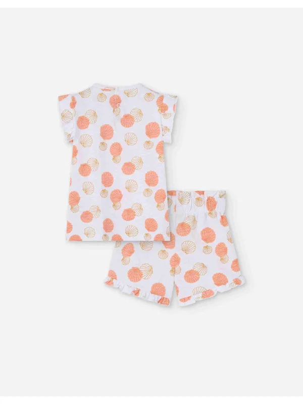 Losan βρεφικό σετ κορίτσι LBGAP0602_25002-Pastel Salmon σομόν