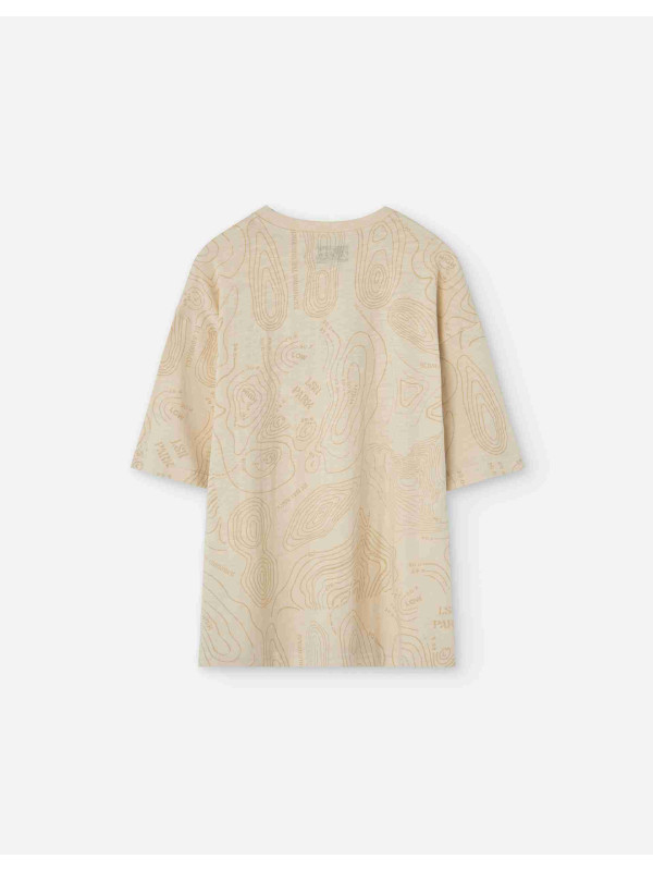 Losan κοντομάνικο t-shirt αγόρι LJBAP0103_25007-White μπεζ