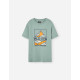 Losan κοντομάνικο t-shirt αγόρι LJBAP0103_25009-Green Πράσινο