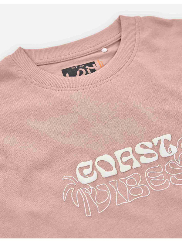 Losan κοντομάνικο t-shirt αγόρι LJBAP0103_25023-Pink ροζ