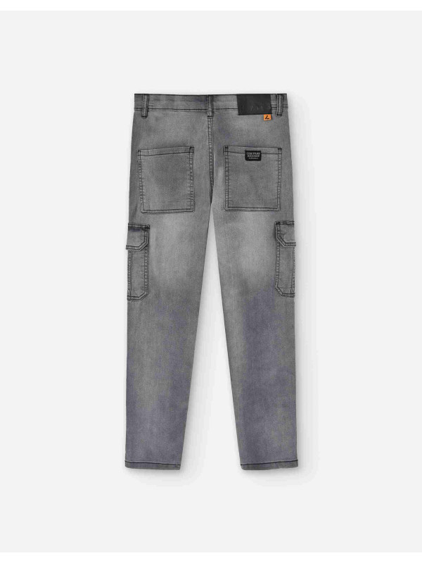 Losan τζιν παντελόνι αγόρι LJBAP0601_25003-Black Denim μαύρο
