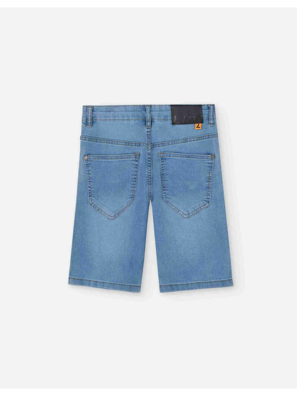 Losan τζιν βερμούδα αγόρι LJBAP0602_25010-Light Denim μπλε