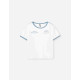 Losan κοντομάνικο top κορίτσι LJGAP0103_25002-White λευκό