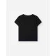 Losan κοντομάνικο crop top κορίτσι LJGAP0103_25004-Black μαύρο