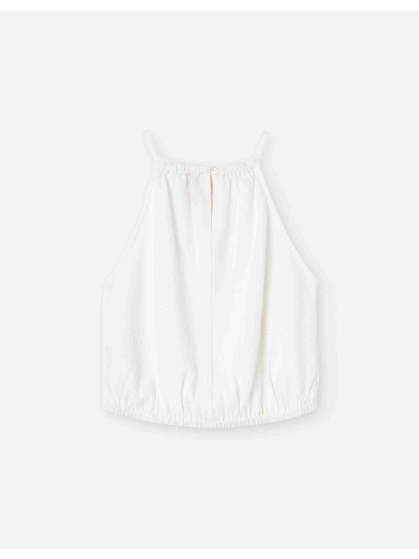 Losan αμάνικο top κορίτσι LJGAP0103_25014-Light Beige εκρού