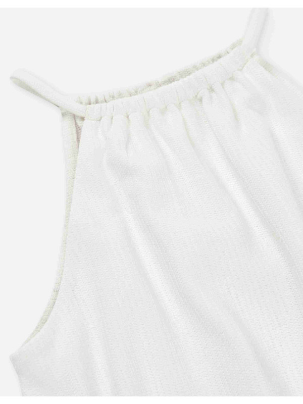Losan αμάνικο top κορίτσι LJGAP0103_25014-Light Beige εκρού