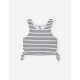 Losan αμάνικο crop top κορίτσι LJGAP0103_25025-White λευκό