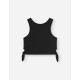 Losan αμάνικο crop top κορίτσι LJGAP0103_25025-Black μαύρο