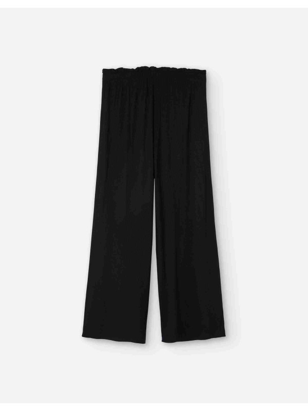 Losan rib παντελόνα κορίτσι LJGAP0601_25003-Black μαύρο