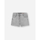 Losan τζιν σορτς κορίτσι LJGAP0602_25003-Black Denim γκρι