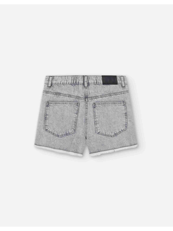 Losan τζιν σορτς κορίτσι LJGAP0602_25003-Black Denim γκρι