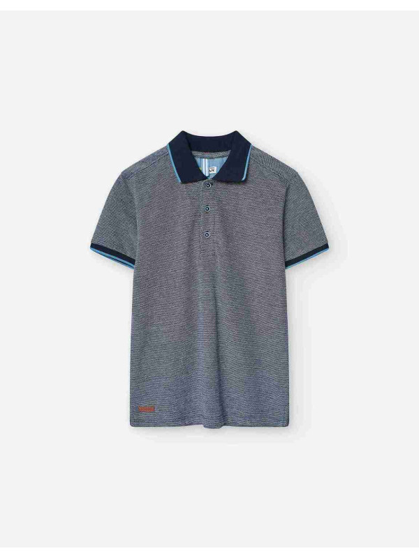Losan κοντομάνικο polo αγόρι LKBAP0301_25001-Light Navy μπλε