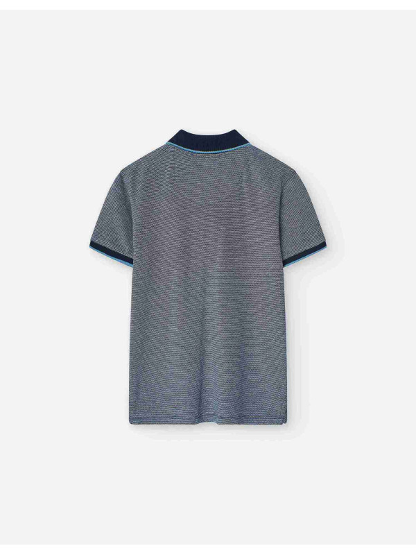 Losan κοντομάνικο polo αγόρι LKBAP0301_25001-Light Navy μπλε