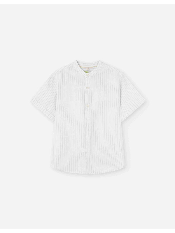 Losan πουκάμισο αγόρι LKBAP0302_24005-White λευκό