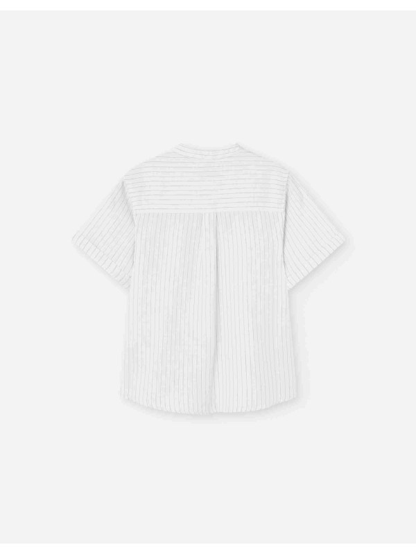 Losan πουκάμισο αγόρι LKBAP0302_24005-White λευκό