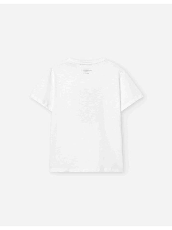 Losan κοντομάνικο T-shirt αγόρι LKBAP0303_25024-White λευκό